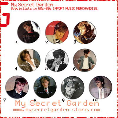 Duran Duran - Jonn Taylor Pinback Button Badge Set 1a or 1b ( or Hair Ties / 4.4 cm Badge / Magnet / Keychain Set )